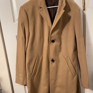 Wool and cashmere men’s coat